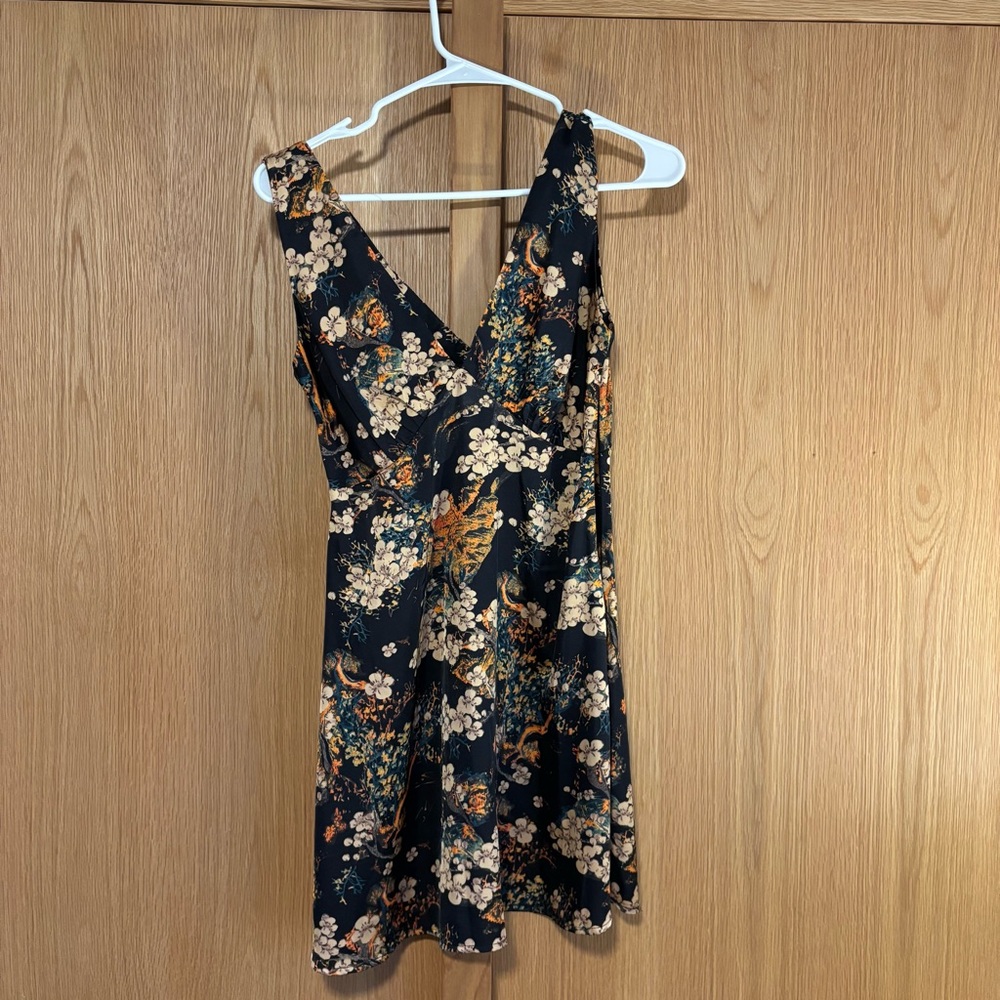Floral Mini Slip Dress